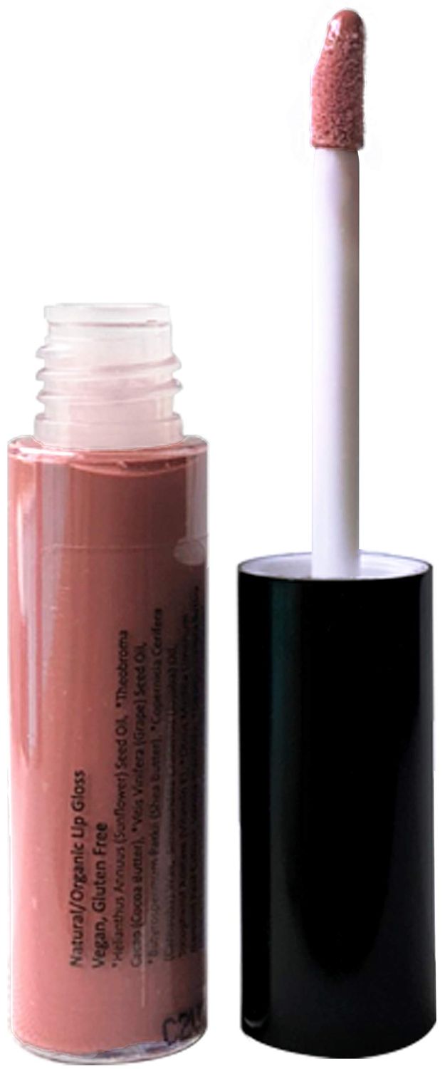 Mom&#39;s Secret 100% Natural Lip Gloss, Organic, Vegan, Gluten Free, Cruelty Free, Made in the USA, 0.18 oz. (No Way Rose)