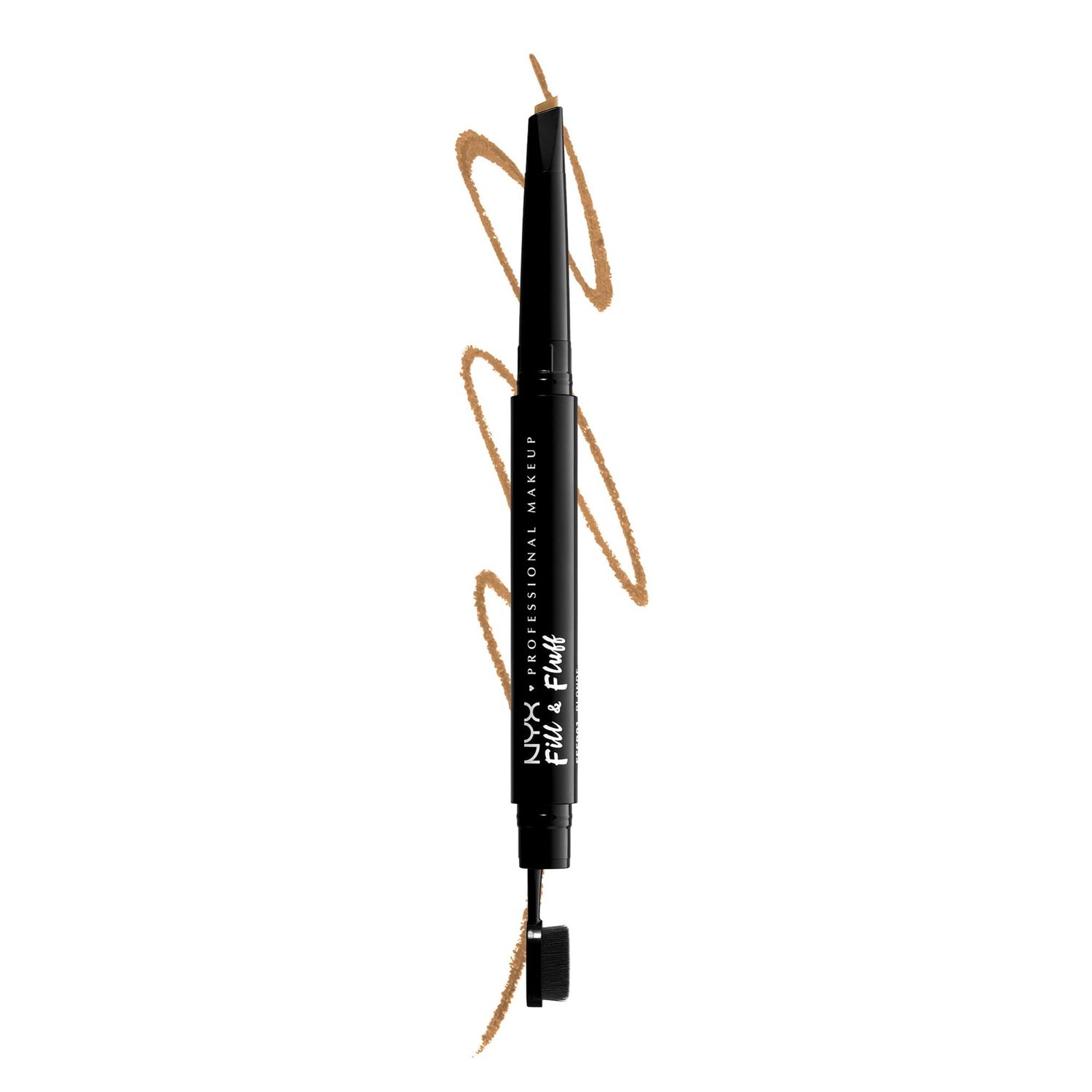 NYX PROFESSIONAL MAKEUP Fill &amp; Fluff Eyebrow Pomade Pencil, Blonde