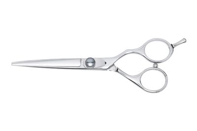 Cricket S2 Elite Series 600 6 inch Shears Professional Stylist Barber Hair Cutting Scissors, Convex Edge, Swedish Steel