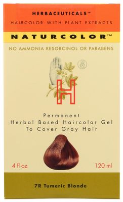 naturcolor Haircolor - Turmeric Blonde Hair Dye, 4 Fl Oz (7R)