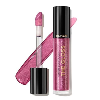Revlon Super Lustrous Lip Gloss, Non-Sticky, High Shine Finish, 275 Dusk Darling, 0.13 Oz