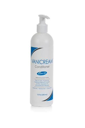 Vanicream Conditioner - pH Balanced Mild Formula Effective For All Hair Types and Sensitive Scalps - Free of Fragrance, Lanolin, and Parabens - 12 Fl Oz