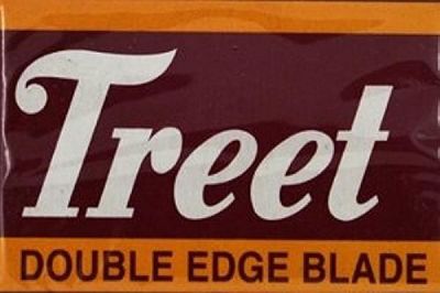 100 Treet Carbon Steel&quot;The Black Beauty&quot; Double Edge Safety Razor Blades