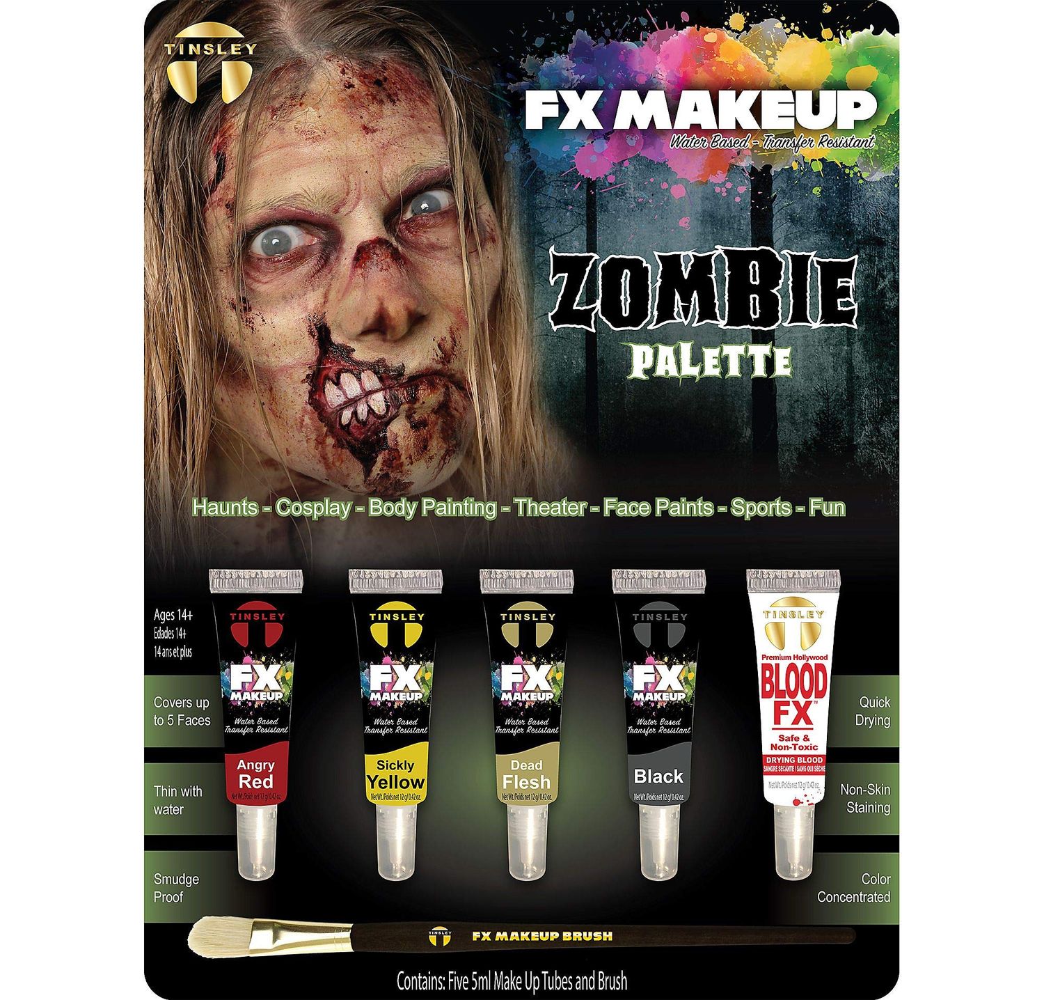 Tinsley Transfers FX Makeup Set - Zombie