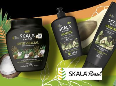 Skala Expert Bomba de Vitamins Abacate Creme Para Pentear 8.8 Oz/250 Grams (1 Pack)