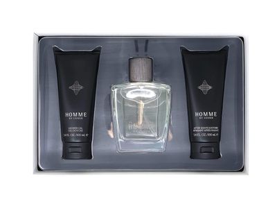 Usher Homme for Men 3 PC Gift Set (EDT 3.4 oz + S/G 3.4 oz + A/S 3.4 oz)
