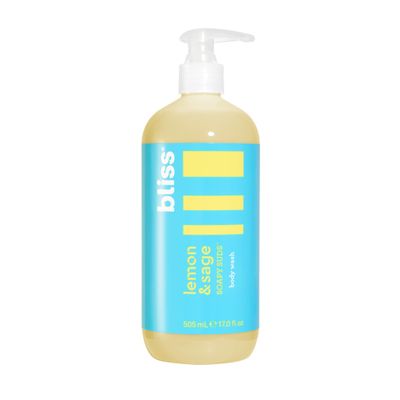 Bliss Soapy Suds Body Wash - Lemon and Sage - 17 Fl Oz - Gentle and Hydrating for Supremely Soft Skin - Paraben Free - Vegan &amp; Cruelty Free