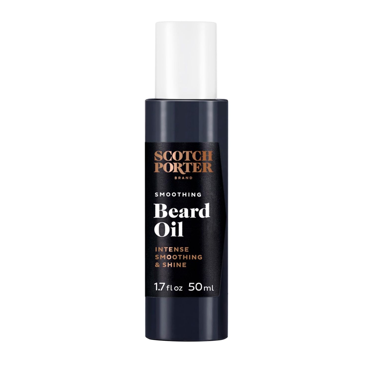 Scotch Porter Smoothing Beard oil - Nourishing Serum Seals in Moisture &amp; Smooths Flyaways for a Frizz-Free, Fuller/Healthier-Looking Beard with All-Day Shine - Original Scent, 1.7 oz. Bottle