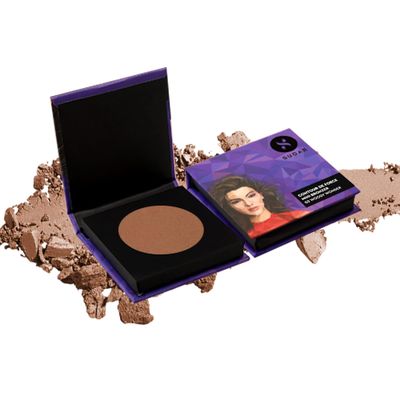 SUGAR Cosmetics Contour De Force Mini Bronzer - 02 Woody Wonder (Warm Brown) | Light Weight | Blendable &amp; Long Lasting Lightweight, Easily Blendable, Illuminating Bronzer, Matte Finish