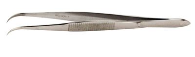 SE 4.5&quot; Curved Splinter Tweezers - 519TW-P