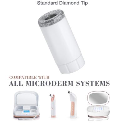 Trophy Skin Standard Diamond Tip - Compatible with Any Trophy Skin Microdermabrasion Machine - Professional-Quality Home Spa Kit Accessory - Rejuvenate and Exfoliate Skin with Real Diamonds