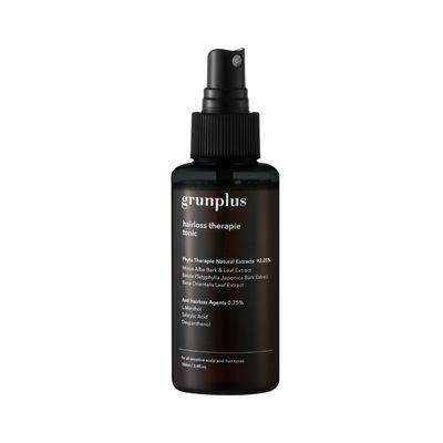 Grunplus Hair Growth Serum for Thinning Hair - 3.4 fl oz Phyto Therapy Extract with Herbal Essences for Scalp Nutrition