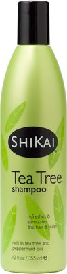 ShiKai Tea Tree Shampoo (12 Fl Oz) Wake Up with Peppermint &amp; Tea Tree | Refresh &amp; Stimulate Your Scalp | Soap Free Alternative | Moisture for Daily Use