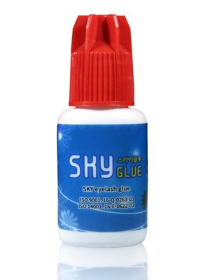 Eyelash Extension Glue Sky S+ / Strong Black Adhesive (0.17fl.oz / 5ml) / 1-2 Sec Dry Time/Retention - 7 Weeks/Professional Supplies/Stacy Lash