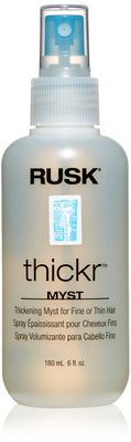 RUSK Designer Collection Thicker Thickening Myst for Fine or Thin Hair, 6 Oz, Get Incredible Body, Volume, and Added Texture, While Protecting Against the Sun