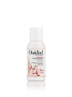 Ouidad Advanced Climate Control Defrizzing Shampoo - 2.5 fl oz, Curl Defining Hair Shampoo, Anti-Frizz Nano Technology, Sulfate-free and Safe for Color-treated Hair, For All Curl Types