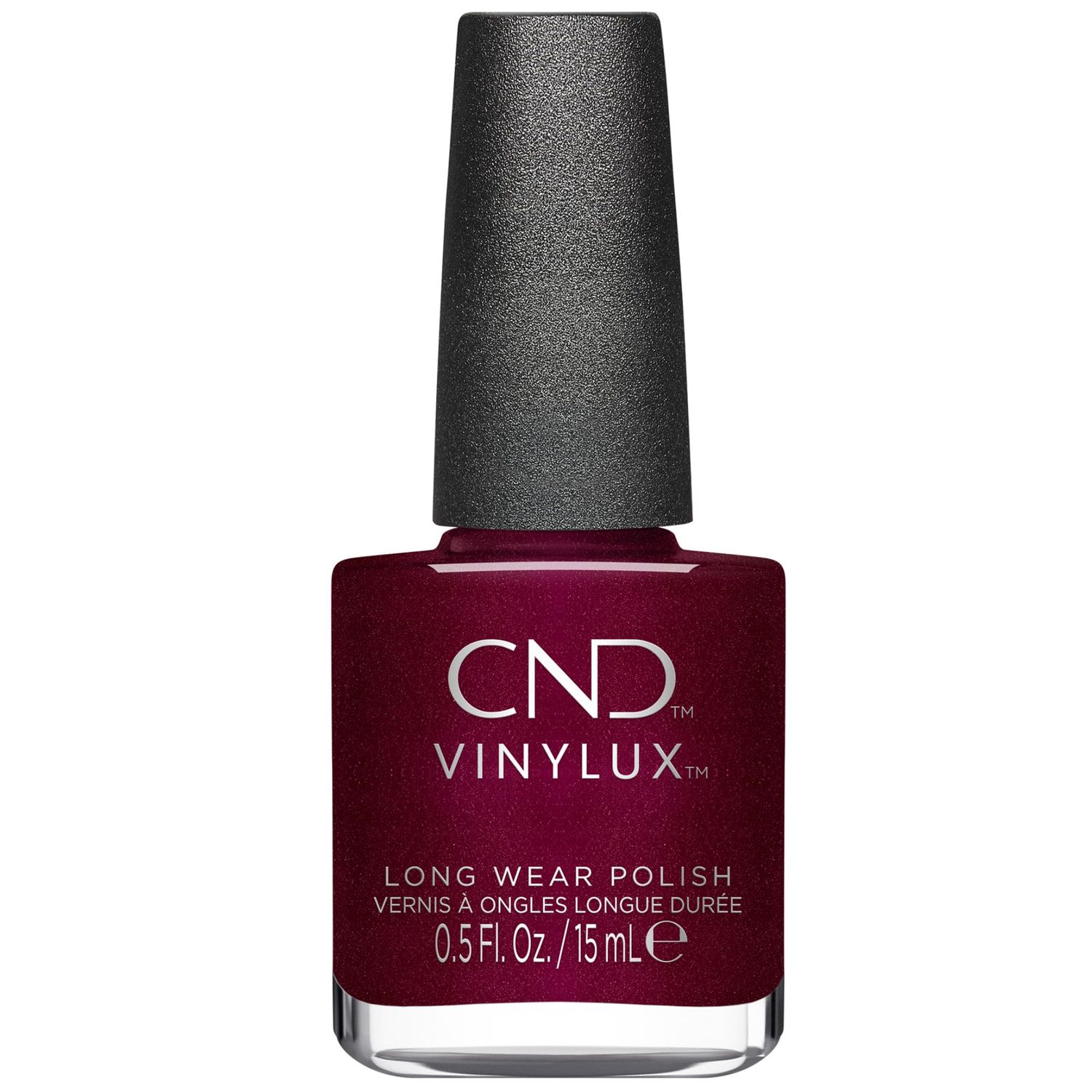 CND Vinylux Longwear Red Nail Polish, Gel-like Shine &amp; Chip Resistant Color, Masquerade, 0.5 fl. oz