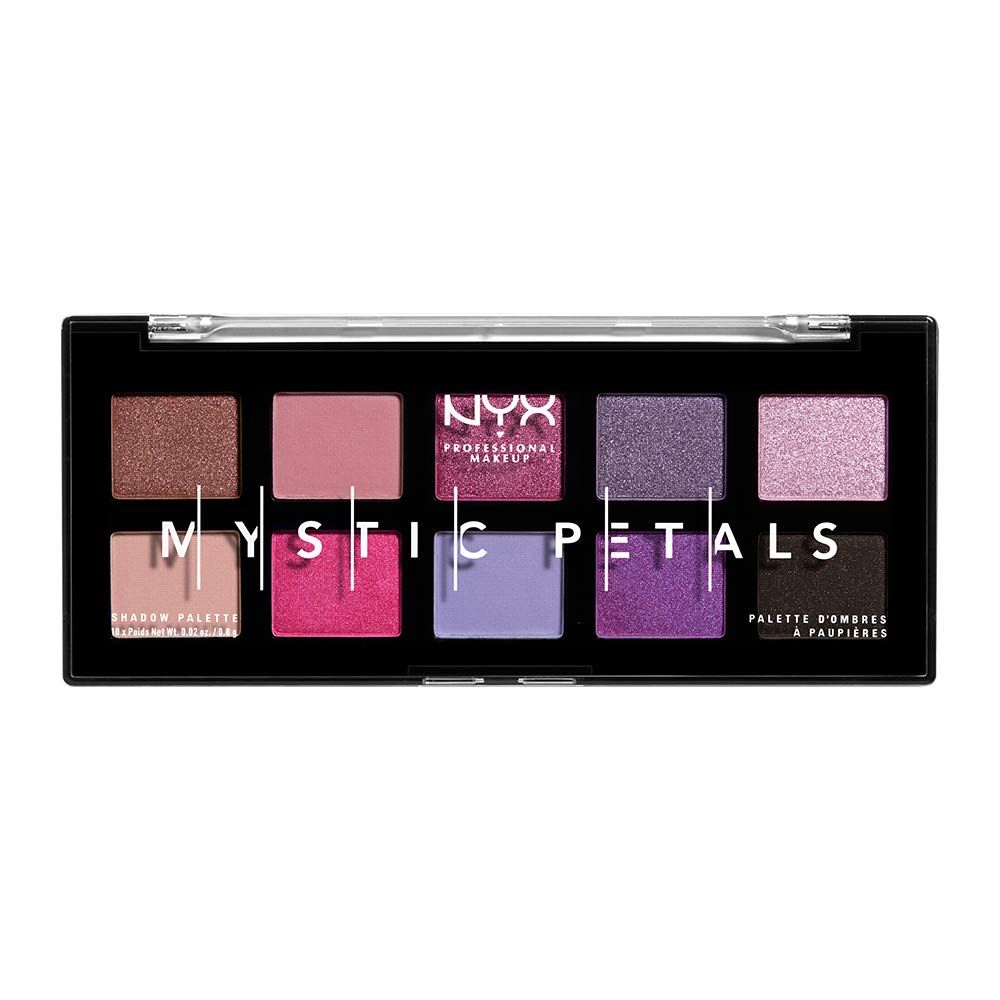 NYX PROFESSIONAL MAKEUP Mystic Petals Shadow Palette, Eyeshadow Palette -Midnight Orchid