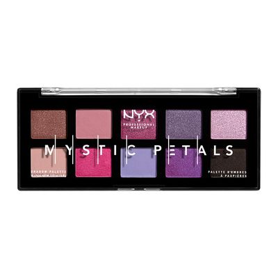 NYX PROFESSIONAL MAKEUP Mystic Petals Shadow Palette, Eyeshadow Palette -Midnight Orchid