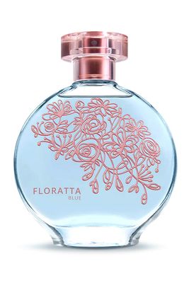 O Boticrio Floratta Blue Eau de Toilette, Long-Lasting, Fresh Floral Fragrance Perfume for Women, 2.5 Ounce