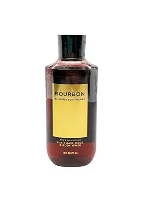 Bath &amp; Body Works Bourbon Mens 2-IN-1 Hair &amp; Body Wash 10 Oz.