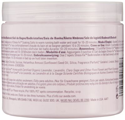 Aveda Stress Fix Soaking Salts 16oz 454g