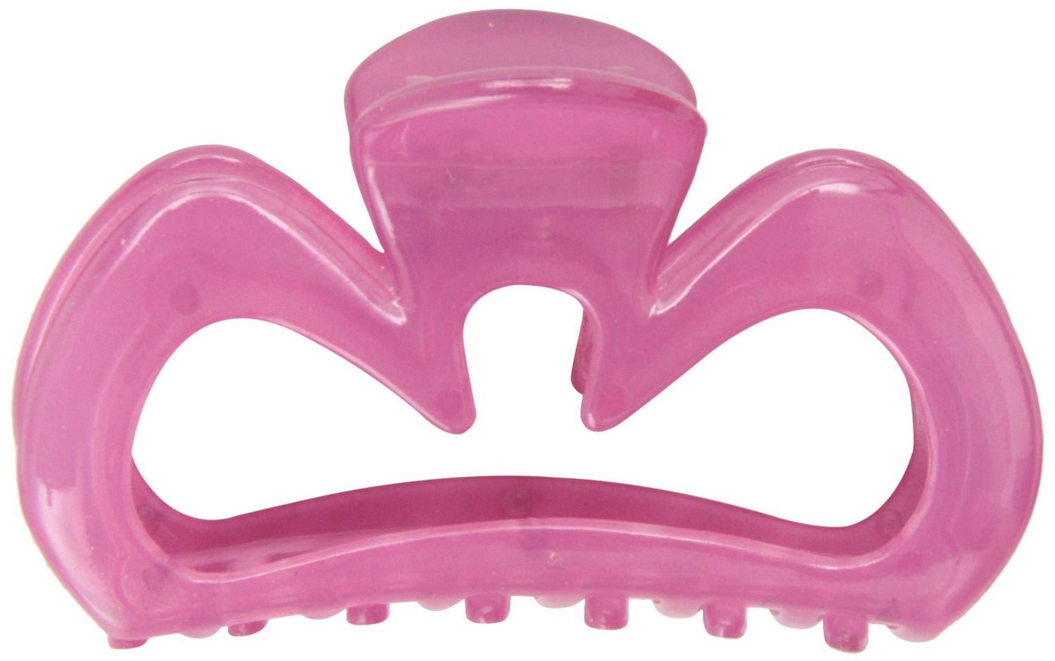 Caravan Patent Hairclaw with open Sides Showing Your Hair in Assorted Colors