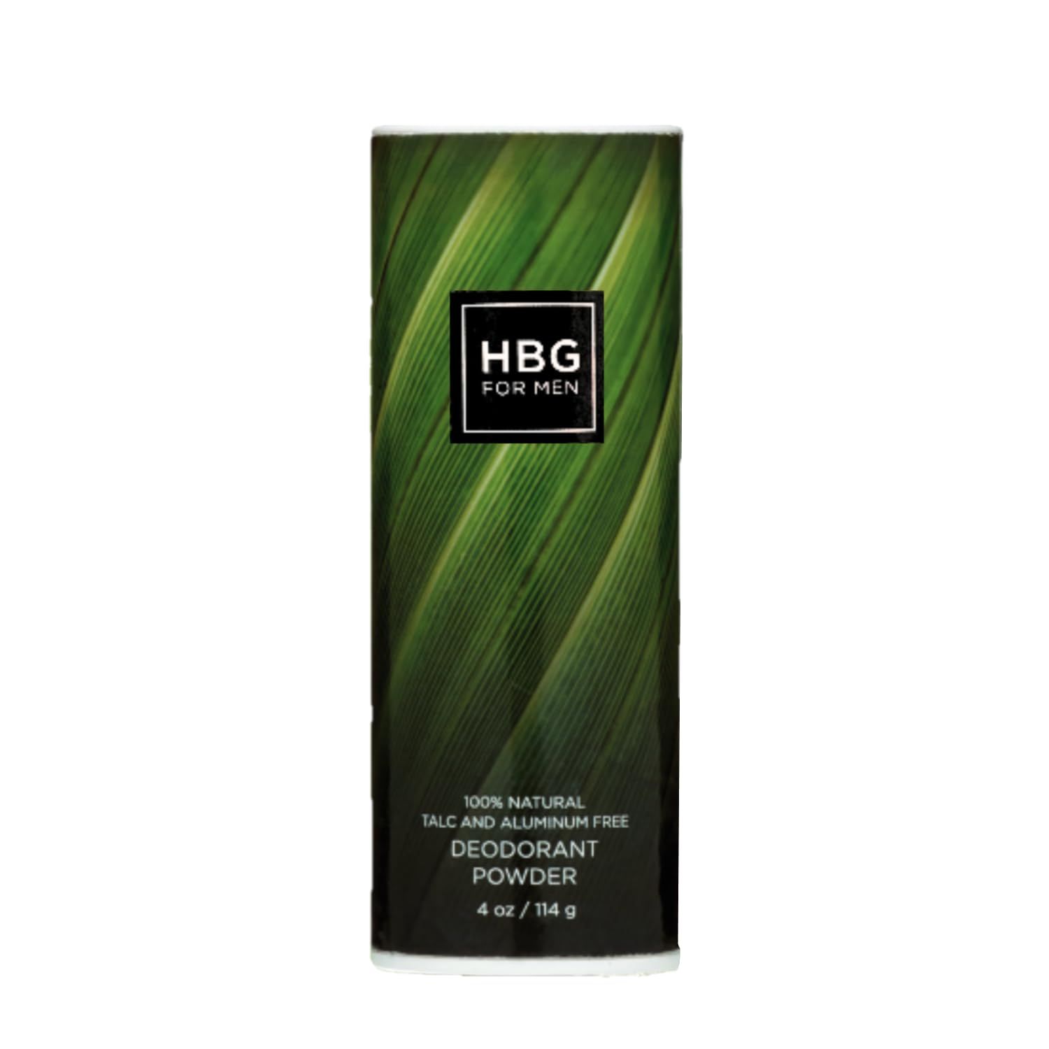 Honeybee Gardens Unscented Deodorant Powder For Men, Talc-Free, Aluminum-Free, Vegan, Non-Irritating For Sensitive Skin, 4 oz