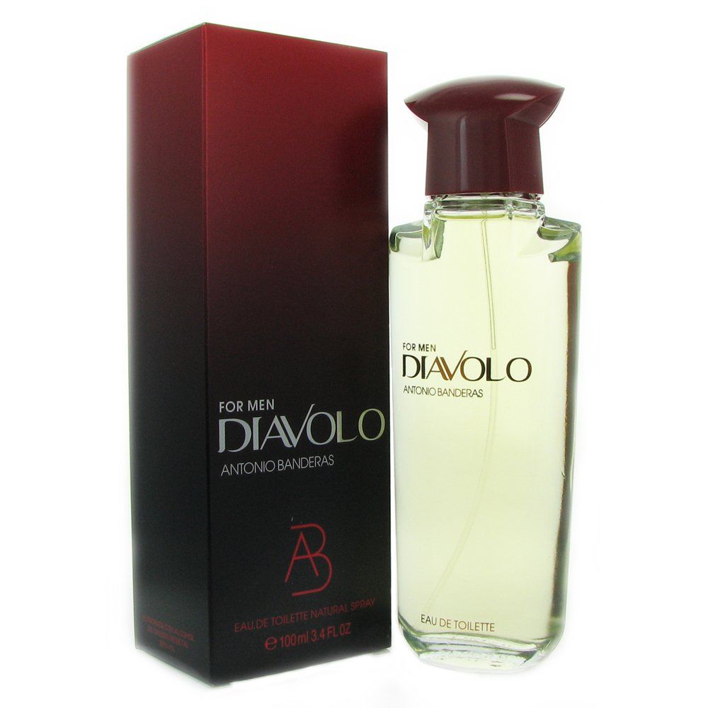 Antonio Banderas Diavolo For Men Eau De Toilette Spray 3.4 Oz.