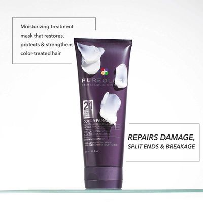 Pureology Color Fanatic Instant Deep-Conditioning Hair Mask | Restore &amp; Strengthen | Maintain Beautiful Color | Vegan, 6.8 Fl Oz (Pack of 1)