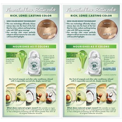 Garnier Hair Color Nutrisse Nourishing Creme, 111 Extra-Light Ash Blonde (White Chocolate) Permanent Hair Dye, 2 Count (Packaging May Vary)