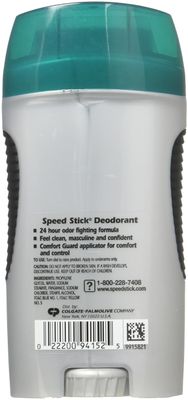 Speed Stick Deodorant, Regular, 3 Ounce, Pack of 6