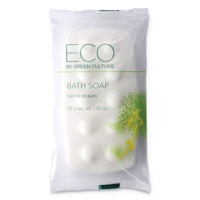 Eco By Green Culture SPEGCBH Bath Massage Bar, Clean Scent, 1.06 oz, 300/Carton (OGFSPEGCBH)