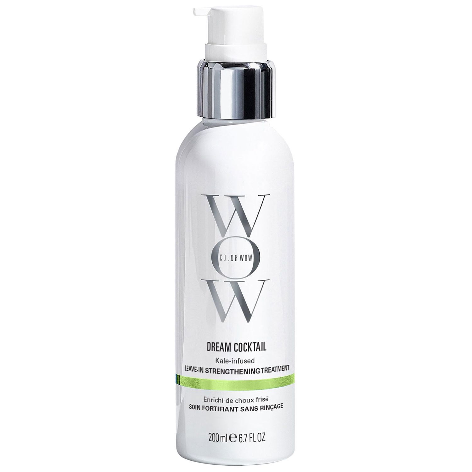 COLOR WOW Dream Cocktail Kale Infused Leave-in Treatment - for fragile, damaged hair | Reduce hair breakage by 50% in a single use | Powerful heat protectant