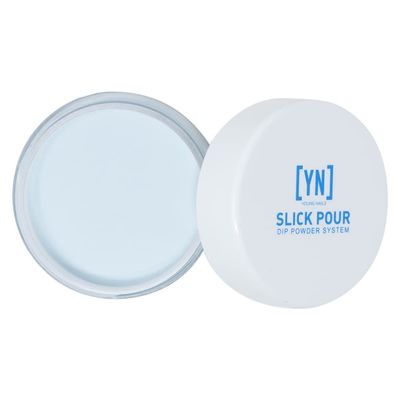 Young Nails SlickPour Dip Powder - Extended Wear Dip Powder Nail Color for use with SlickPour System Prep, Base, Activator &amp; Top Coat, Fortified with Calcium &amp; Vitamin E, Free Fall, 15g