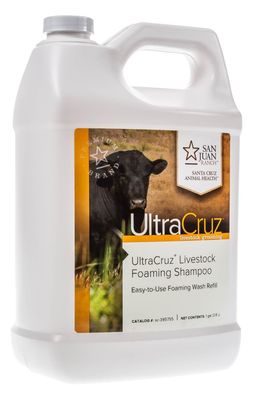 UltraCruz Livestock Foaming Shampoo, 1 Gallon Refill