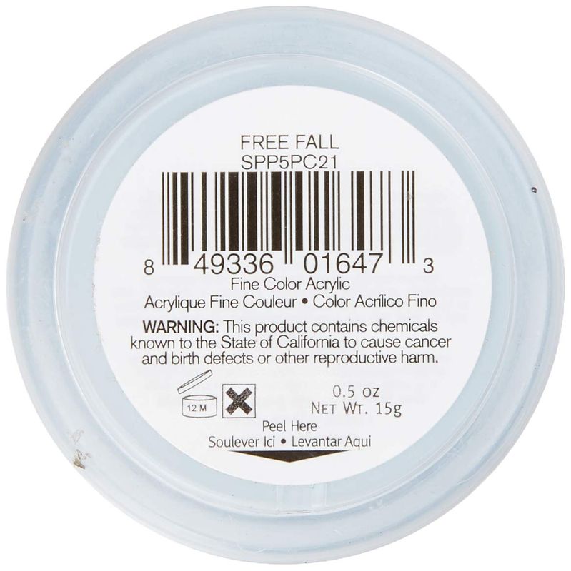 Young Nails SlickPour Dip Powder - Extended Wear Dip Powder Nail Color for use with SlickPour System Prep, Base, Activator &amp; Top Coat, Fortified with Calcium &amp; Vitamin E, Free Fall, 15g