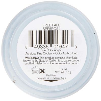 Young Nails SlickPour Dip Powder - Extended Wear Dip Powder Nail Color for use with SlickPour System Prep, Base, Activator & Top Coat, Fortified with Calcium & Vitamin E, Free Fall, 15g