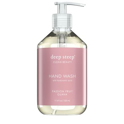 Deep Steep Liquid Hand Wash, 17.6 Ounces (Passion Fruit Guava)