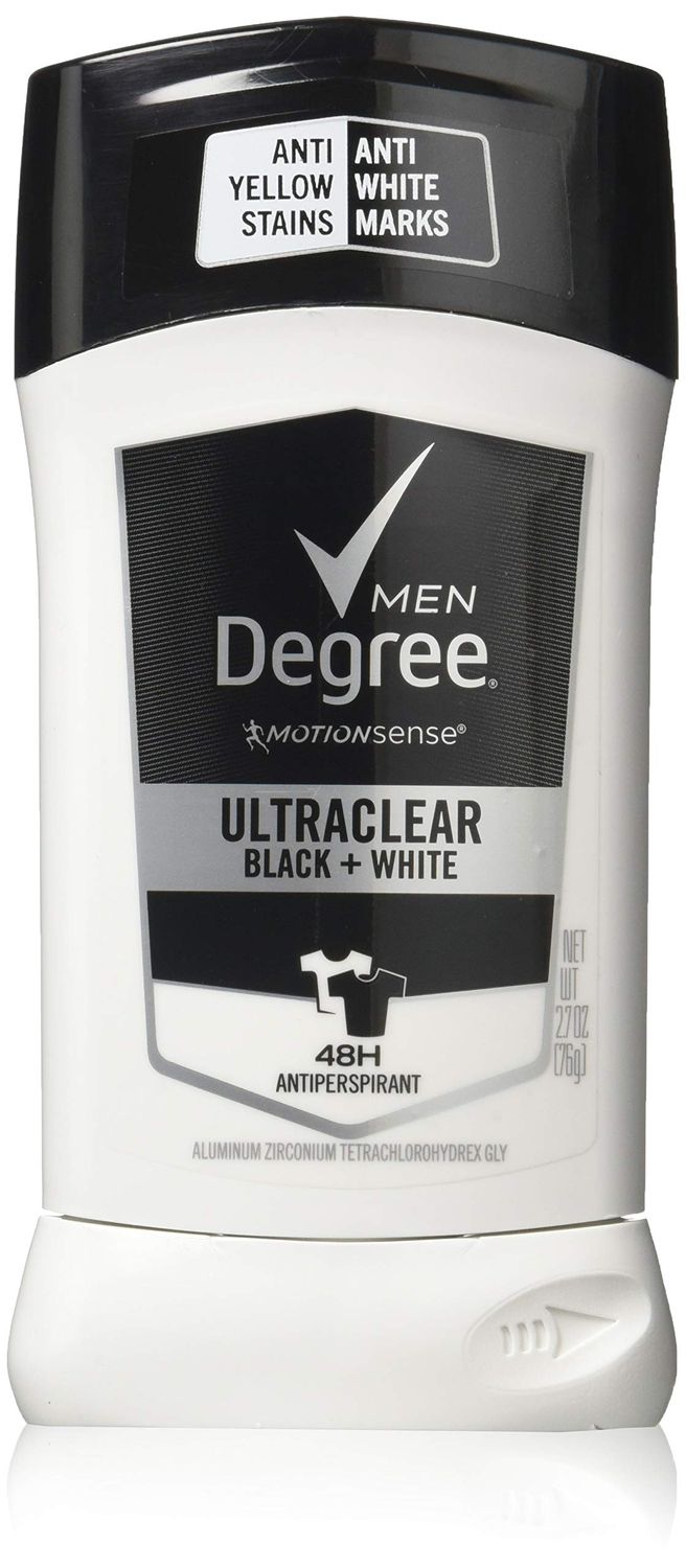 Degree Deodorant 2.7 Ounce Mens Ultra Clear Black &amp; White, 2.7 Ounce (Pack of 6)