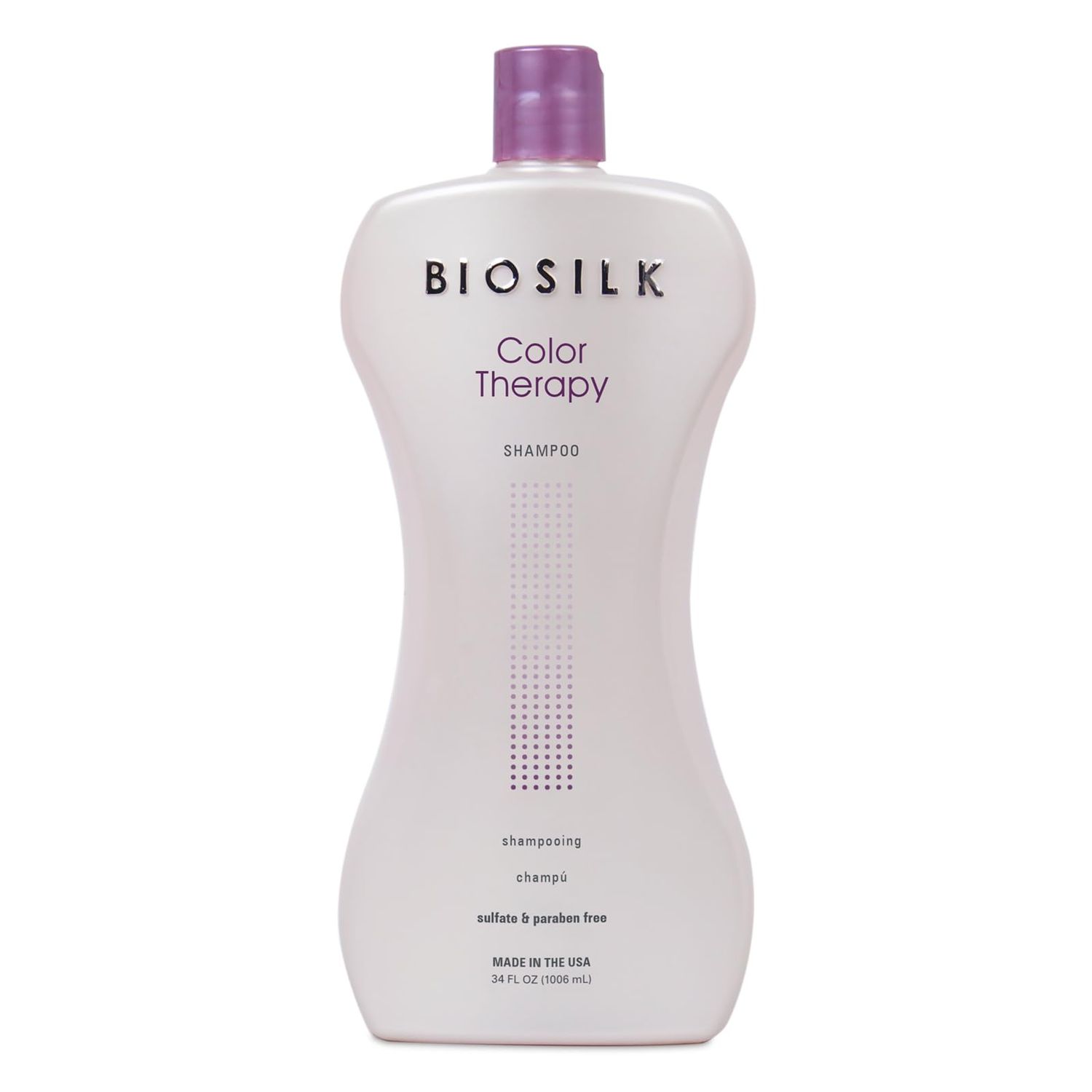 BioSilk Color Therapy Shampoo, Gently Cleanses Without Stripping Hair Color, Color Protection While Cleansing, Sulfate, Paraben &amp; Cruelty-Free, 34 Oz