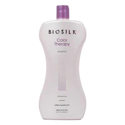 BioSilk Color Therapy Shampoo, Gently Cleanses Without Stripping Hair Color, Color Protection While Cleansing, Sulfate, Paraben &amp; Cruelty-Free, 34 Oz