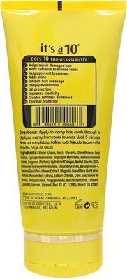 it's a 10 Haircare Five Minute Hair Repair for Blondes, 5 fl. oz. (Pack of 3)
