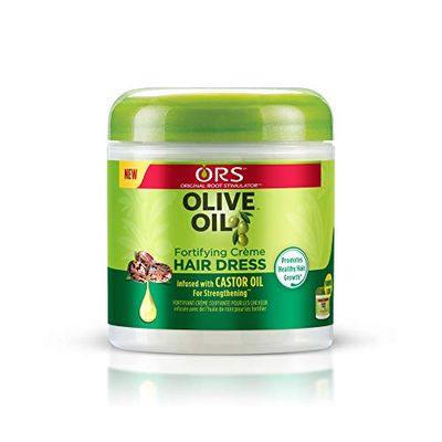 ORS Olive Oil Fortifying Creme Hair Dress 6 oz (Pack of 4)