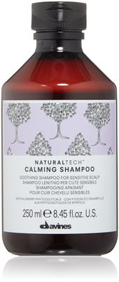 Davines Naturaltech CALMING Shampoo, Gentle Cleansing While Relieving Itch In Sensitive Scalps, 8.45 Fl. Oz.