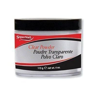 Supernail Nail Powder, Clear, 4 Ounce