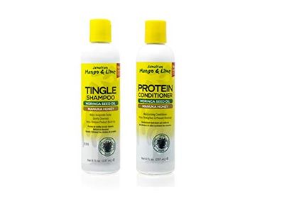 Jamaican Mango &amp; Lime Tingle Shampoo &amp; Protein Conditioner, 8 Fl Oz (Pack of 2)