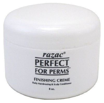 New Razac Perfect for Perms Finishing Creme Hairdressing &amp; Scalp Conditioner 8oz