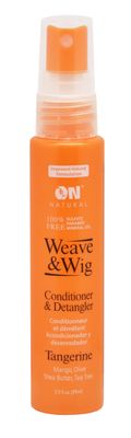 ON Organic Natural Premium Oil-Free Weave &amp; Wig Conditioner &amp; Detangler Tangerine 2.0 fl oz