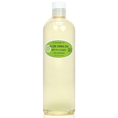 Dr Adorable - 16 oz - Aloe Vera Oil - 100% Pure Natural Organic